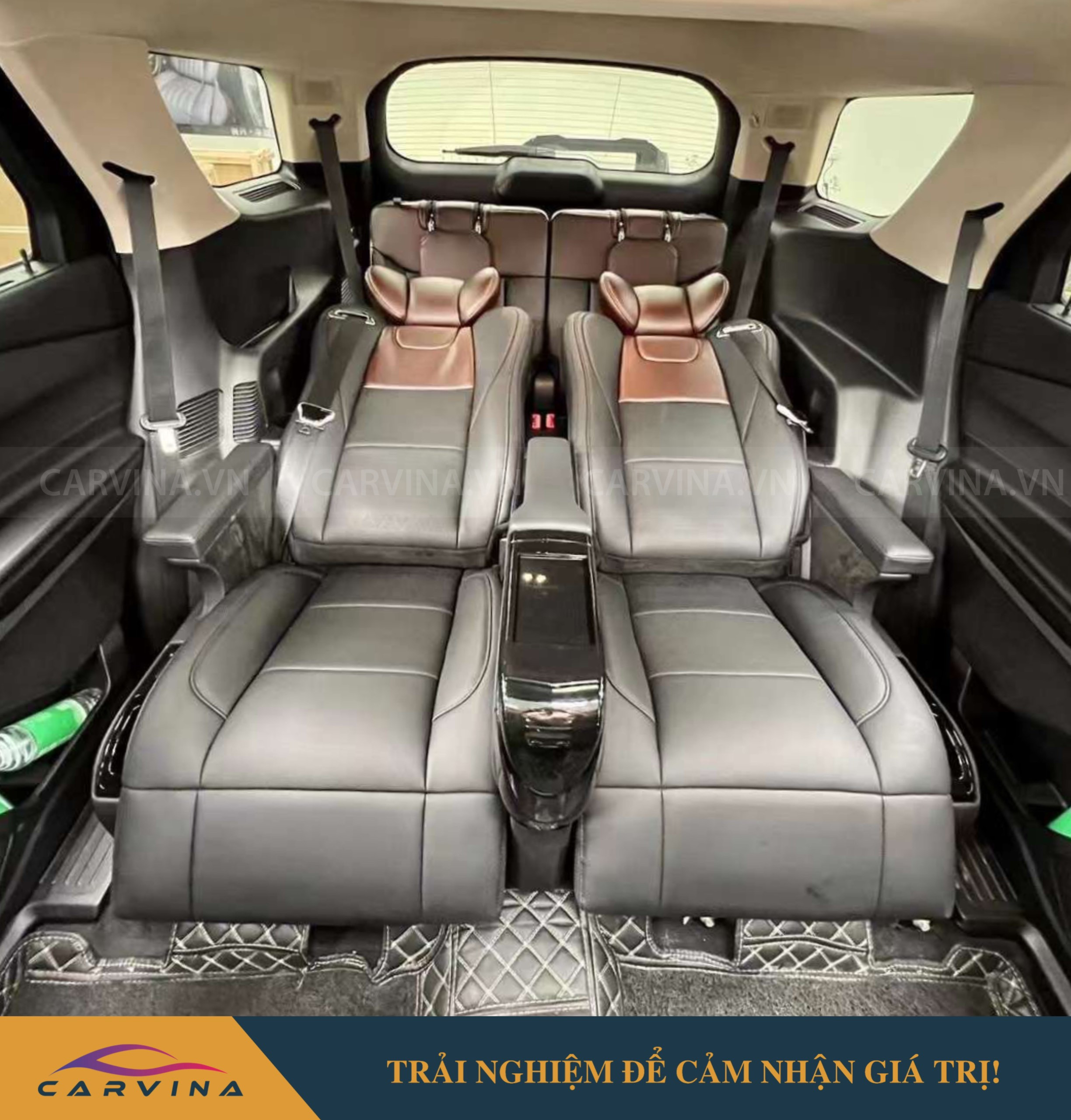 Ford Explorer Độ Ghế thương gia hàng hai - SUV LuxCom Seat 2