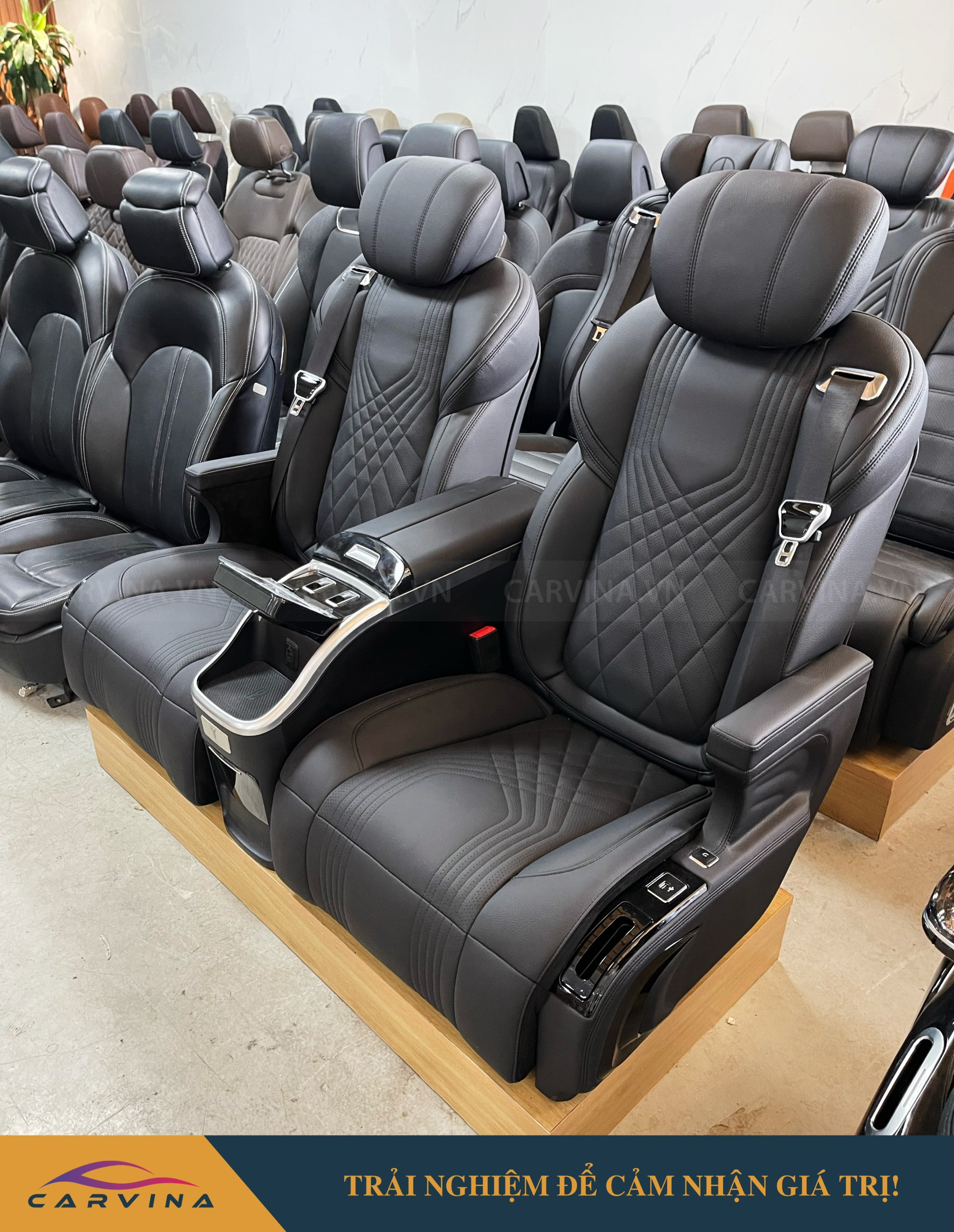 Ghế thương gia cho xe SUV - SUV V.V.I.P LuxCom Seat 2.0 
