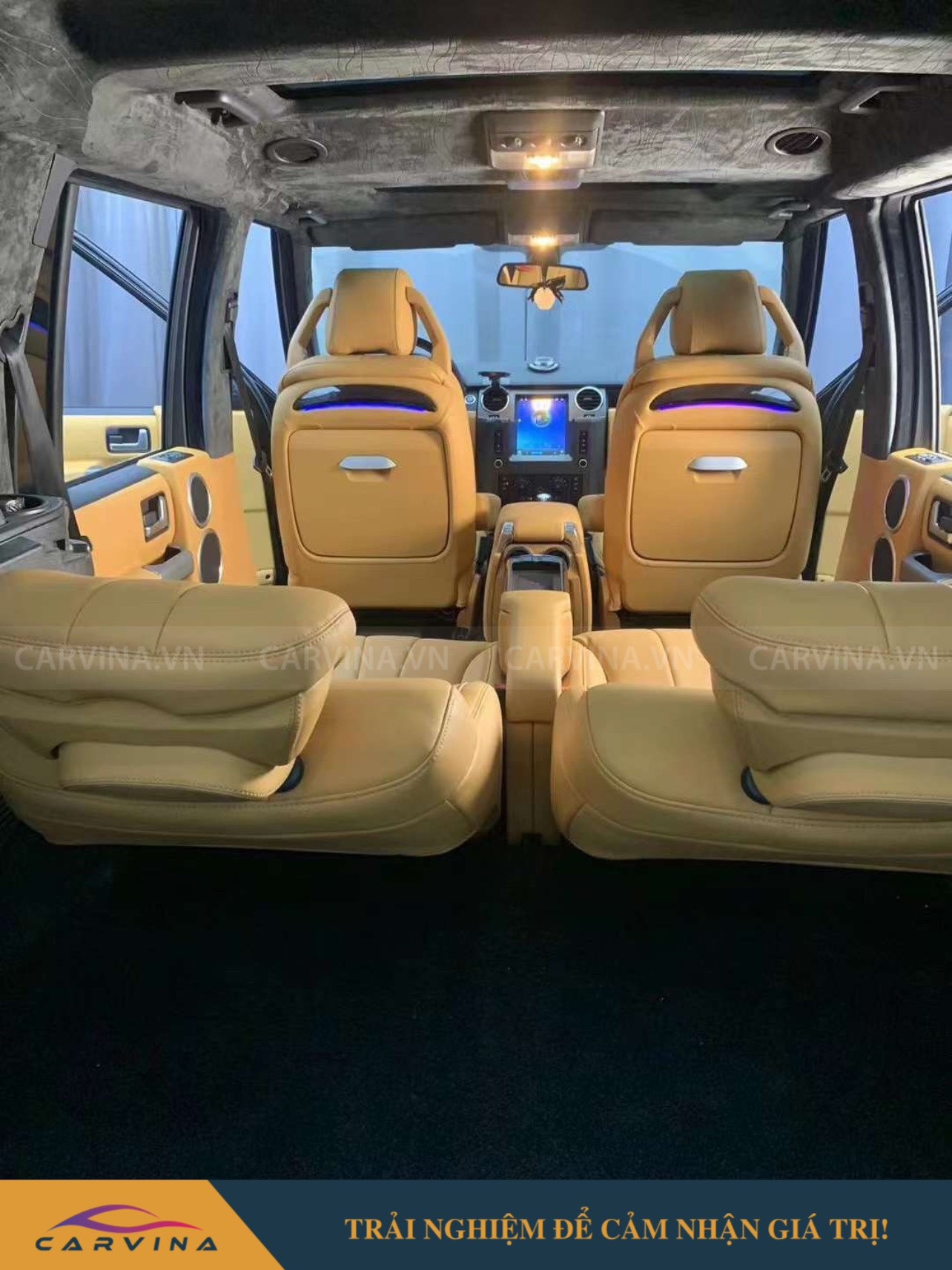 Ghế thương gia hàng hai Land Rover Discovery 4 - Mẫu ghế SUV LuxCom Seat 2